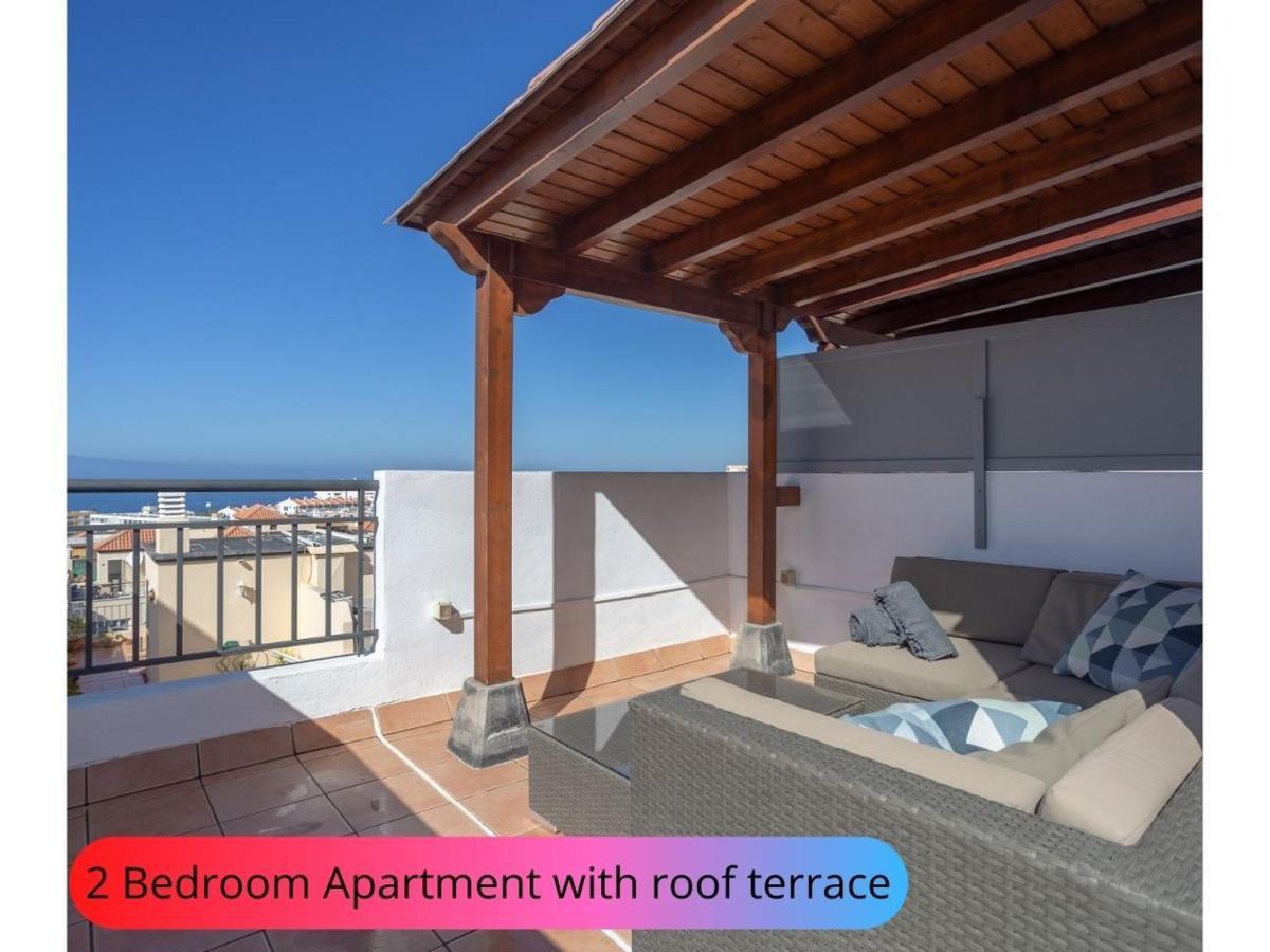 Desirable Rooftop Terrace , 2 Bedroom Apartment With Wifi In Costa Adeje 칼라오살바헤 외부 사진