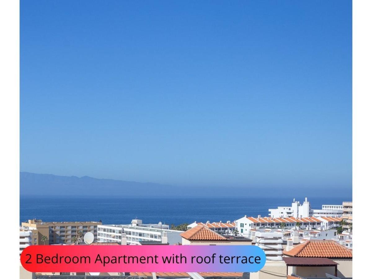 Desirable Rooftop Terrace , 2 Bedroom Apartment With Wifi In Costa Adeje 칼라오살바헤 외부 사진