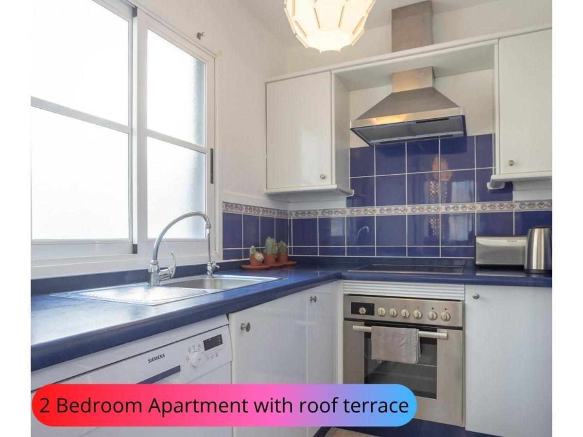 Desirable Rooftop Terrace , 2 Bedroom Apartment With Wifi In Costa Adeje 칼라오살바헤 외부 사진