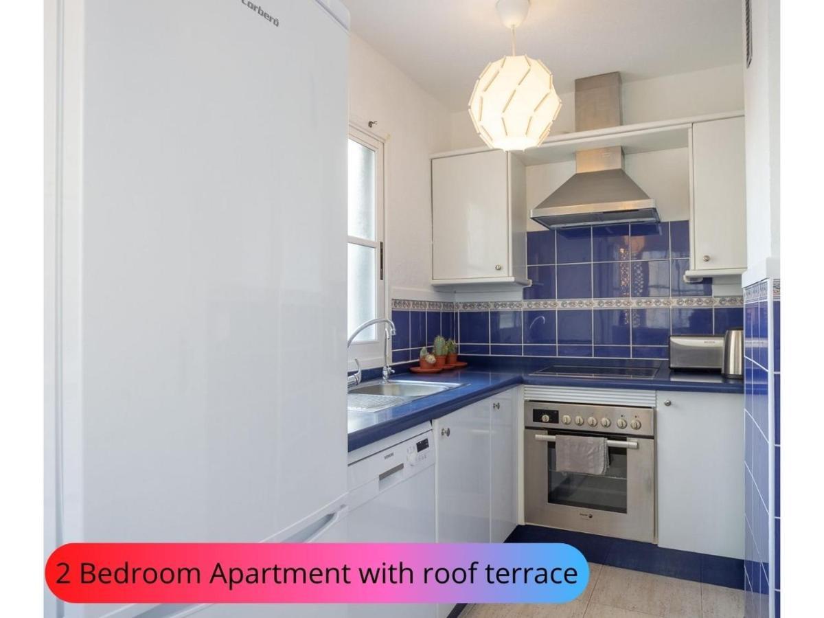 Desirable Rooftop Terrace , 2 Bedroom Apartment With Wifi In Costa Adeje 칼라오살바헤 외부 사진