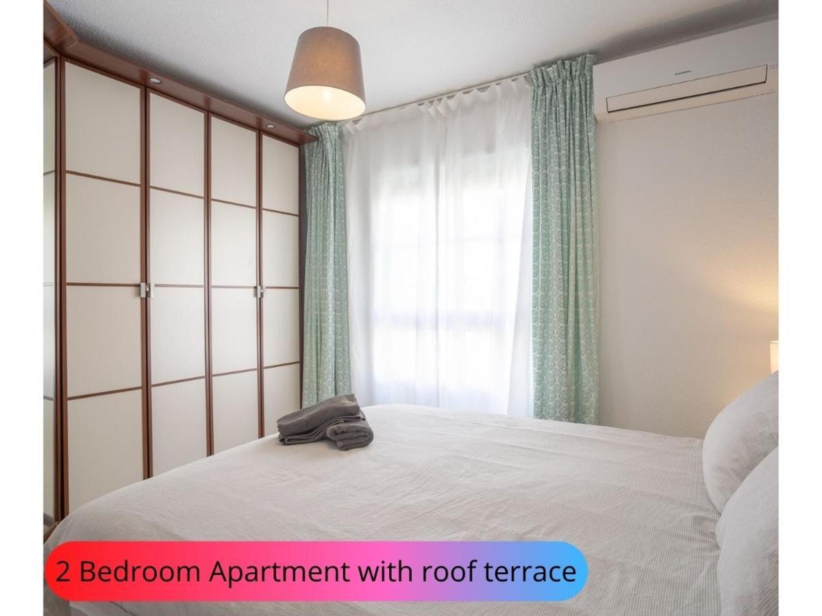 Desirable Rooftop Terrace , 2 Bedroom Apartment With Wifi In Costa Adeje 칼라오살바헤 외부 사진